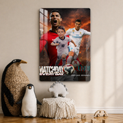 Fußballlegende – Personalisiertes Kinder-Metallposter