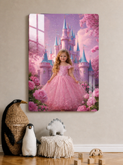 Prinzessin – Personalisiertes Kinder-Metallposter