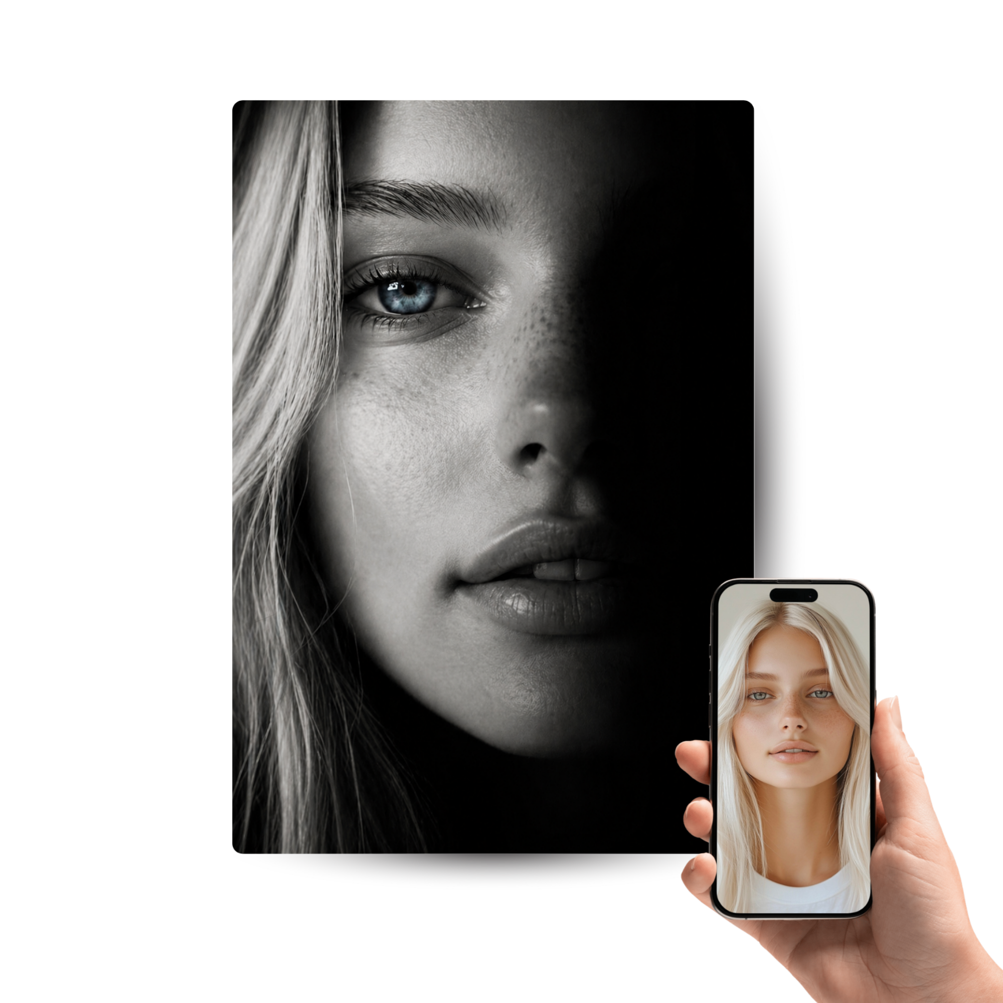 Color Focus – Dein Foto als Premium-Metallposter