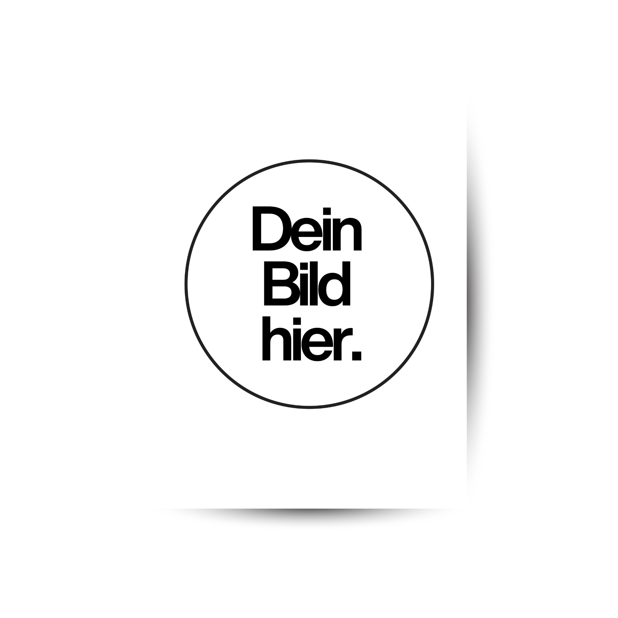 Masterpiece gestochen Scharfes Metall Poster