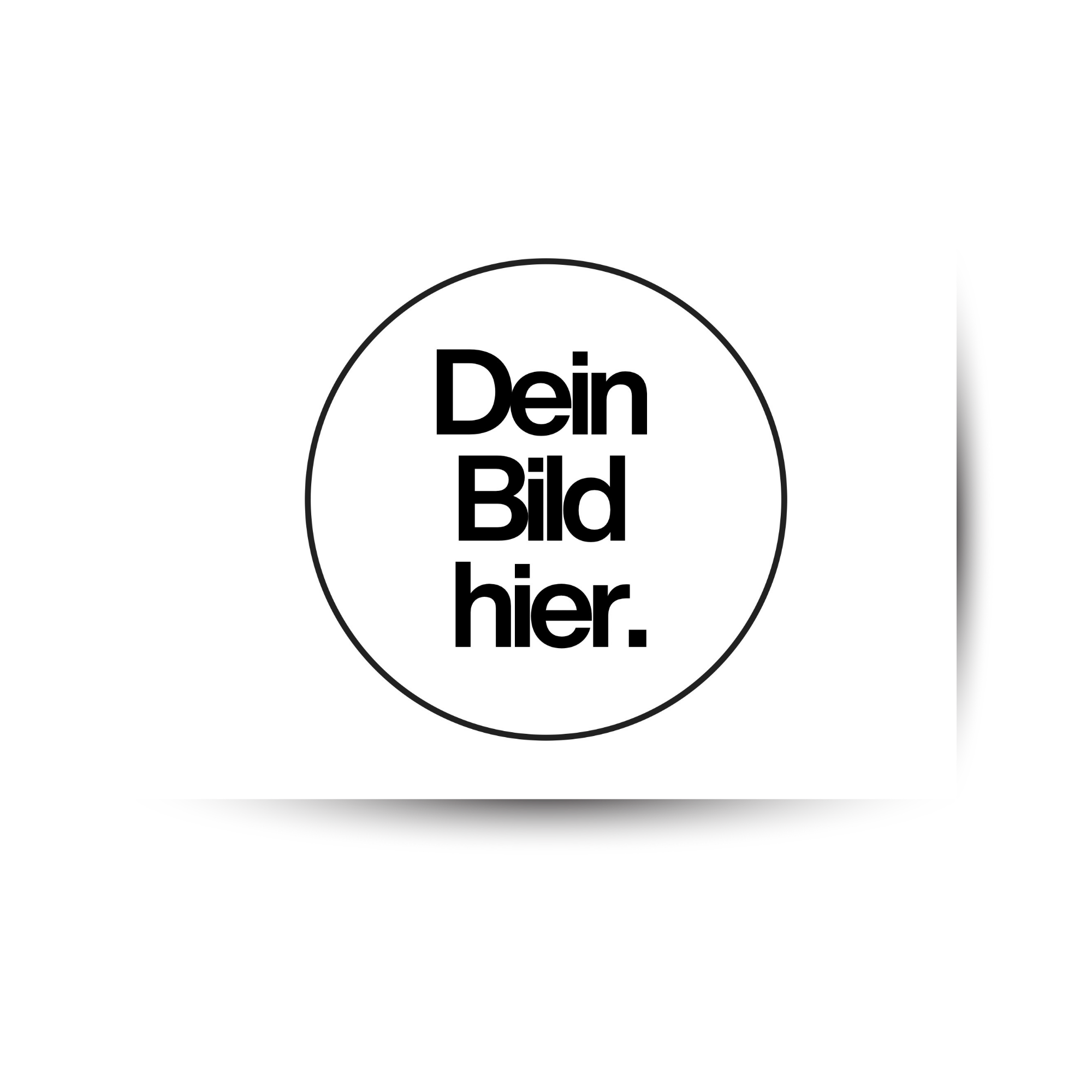 Masterpiece gestochen Scharfes Metall Poster