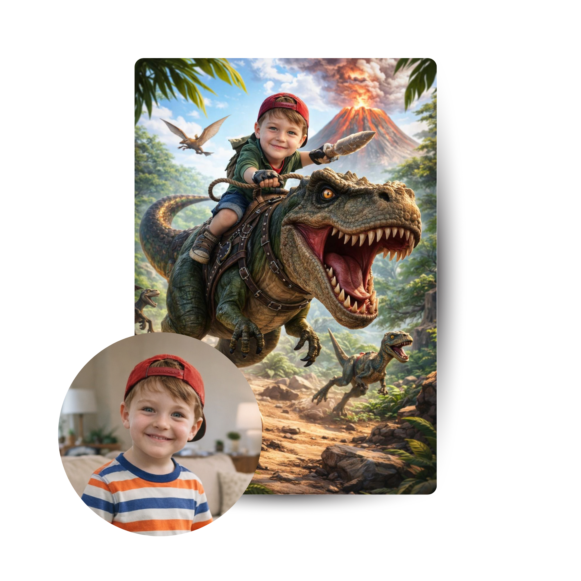 Kinder Masterpiece gestochen scharfes Metallposter