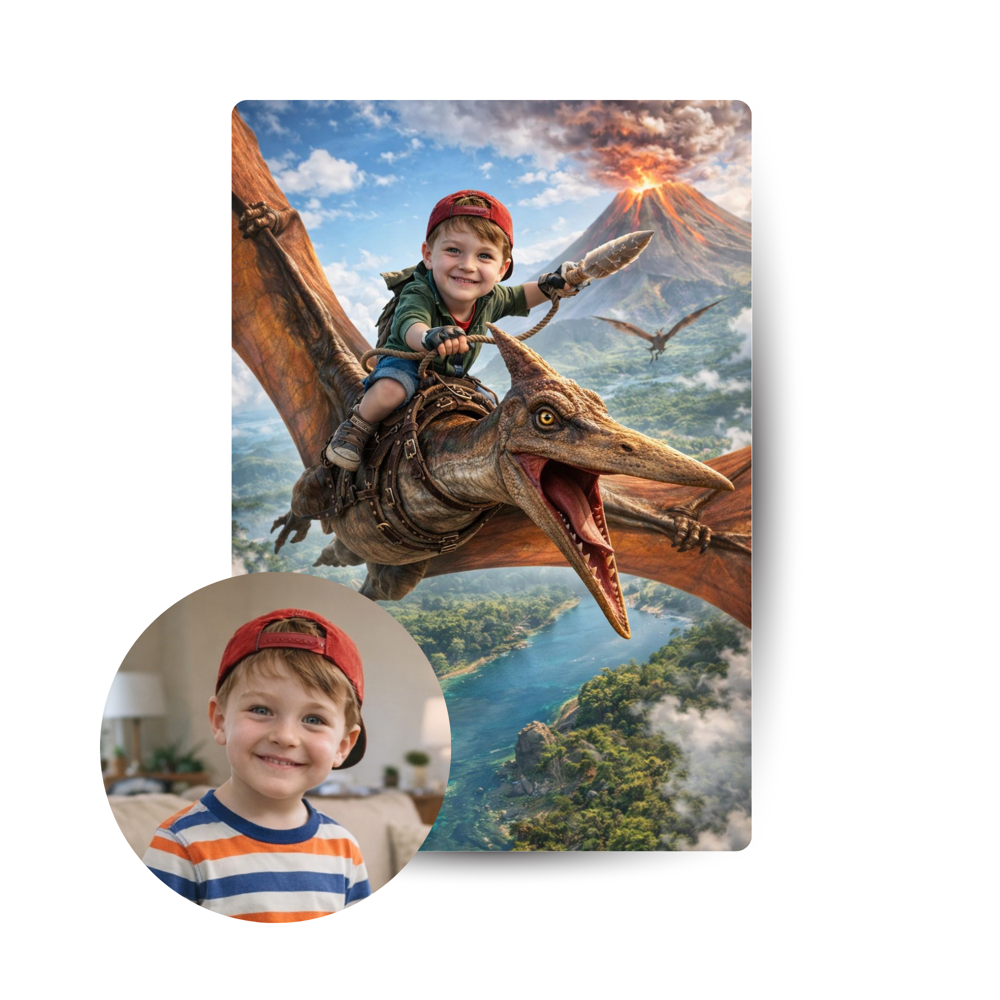 Kinder Masterpiece gestochen scharfes Metallposter