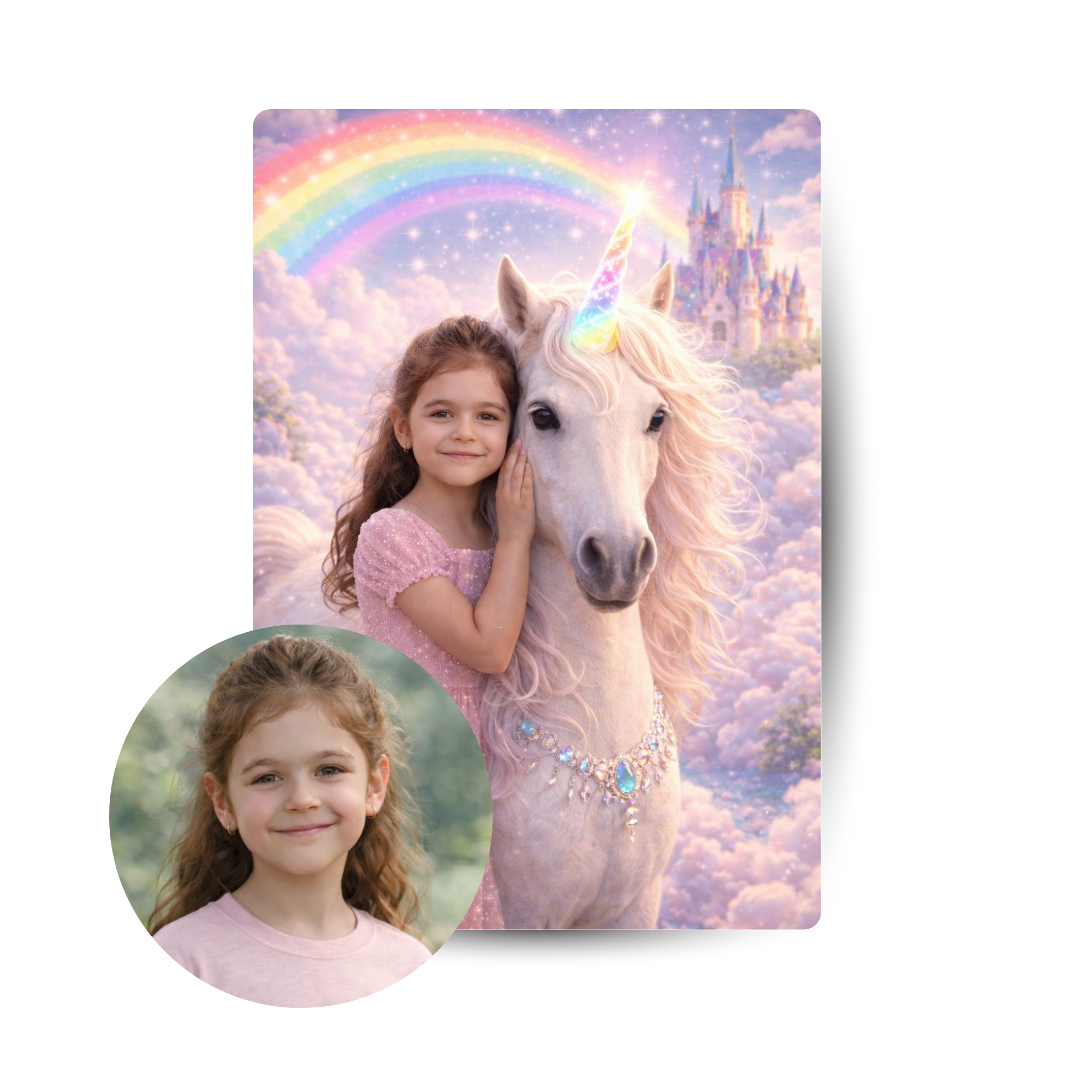 Kinder Masterpiece gestochen scharfes Metallposter