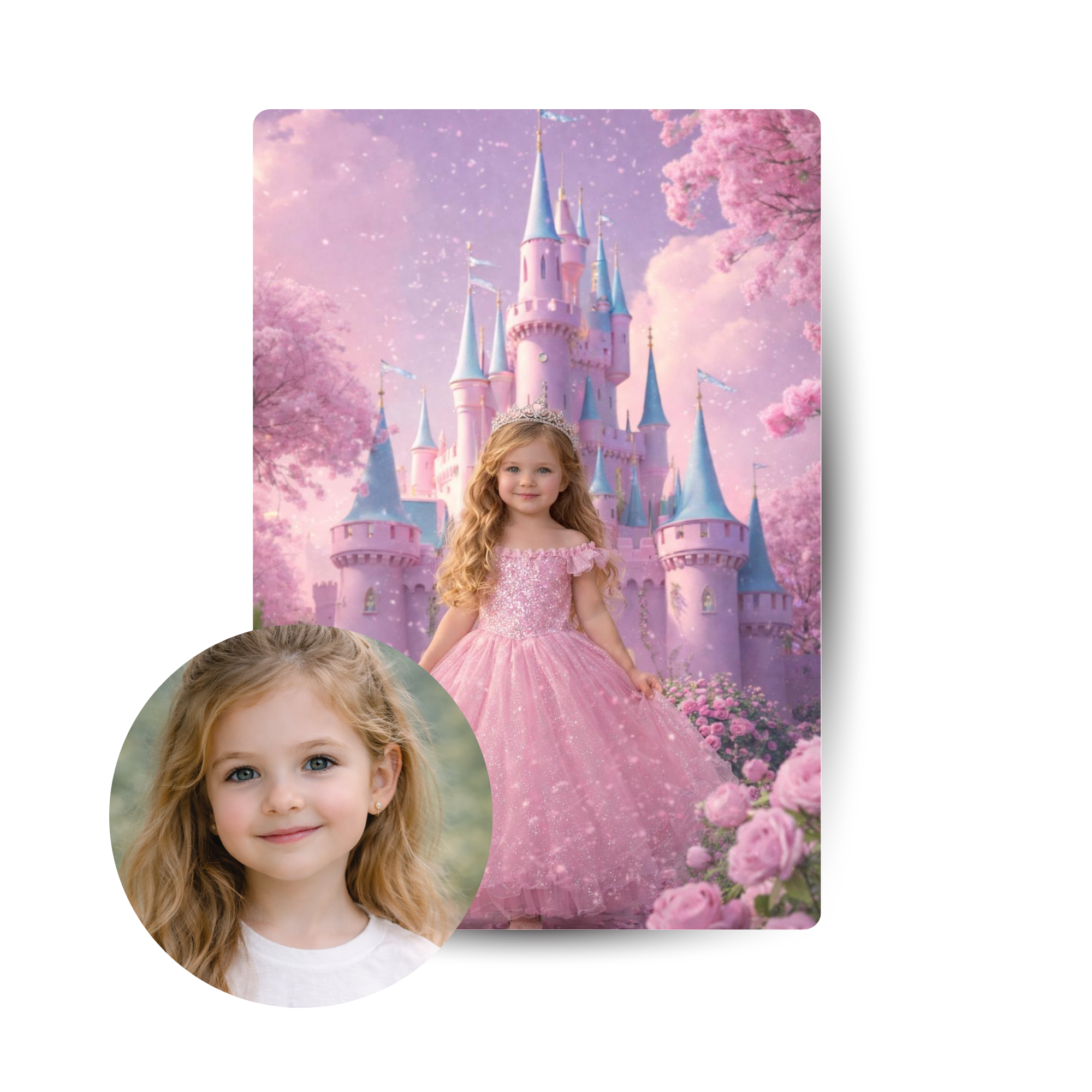 Kinder Masterpiece gestochen scharfes Metallposter