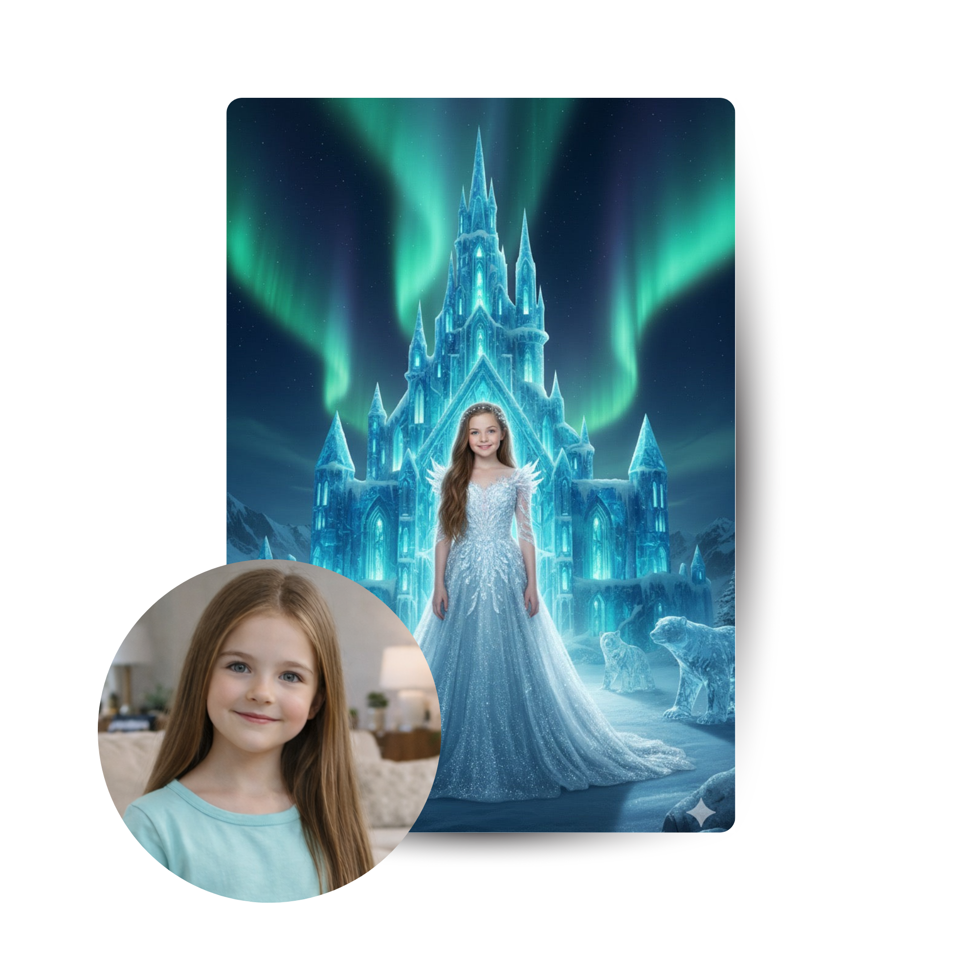 Kinder Masterpiece gestochen scharfes Metallposter