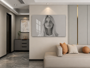 Schwarz-Weiß – Dein Foto als Premium-Metallposter